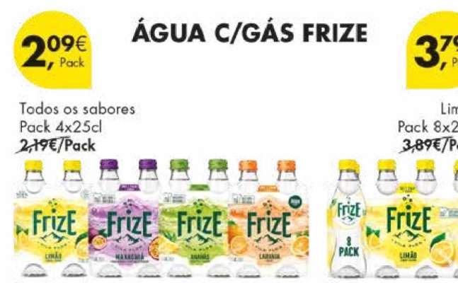 Água c/gás Frize