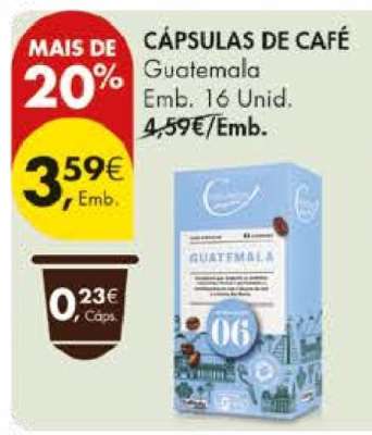 Cápsulas de Café Guatemala
