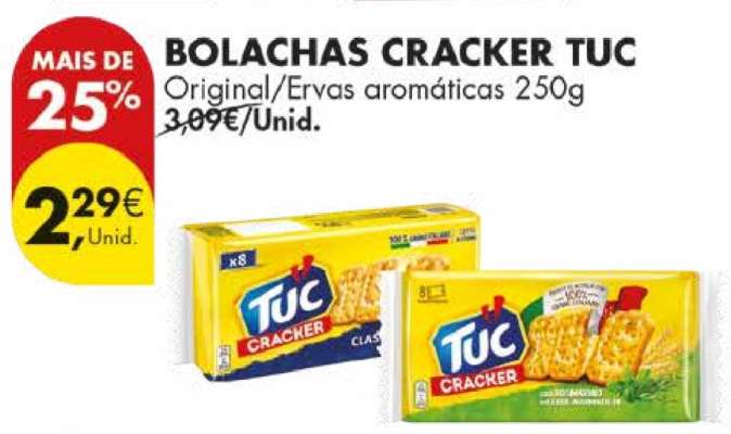 Bolachas Cracker TUC