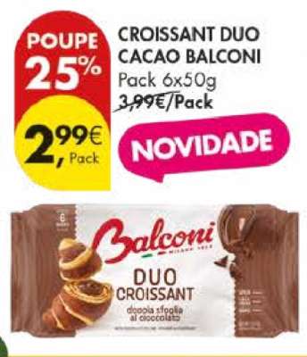 CROISSANT DUO CACAO BALCONI