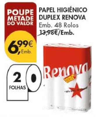Papel Higiénico Duplex Renova