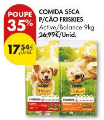 COMIDA SECA P/CÃO FRISKIES