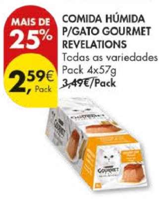 COMIDA HÚMIDA P/GATO GOURMET REVELATIONS
