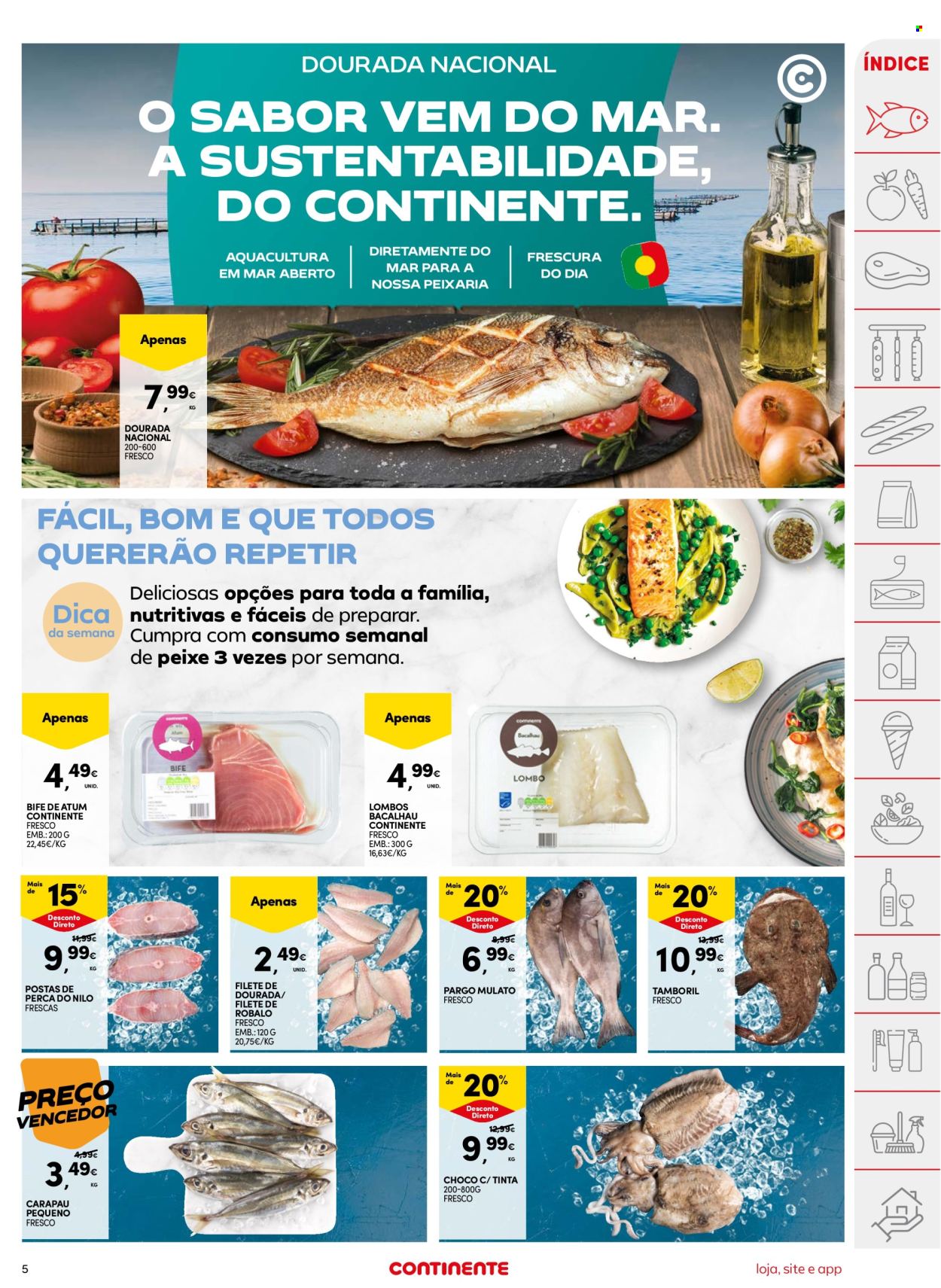 Folheto Continente - 6.5.2025 - 12.5.2025. Página 1