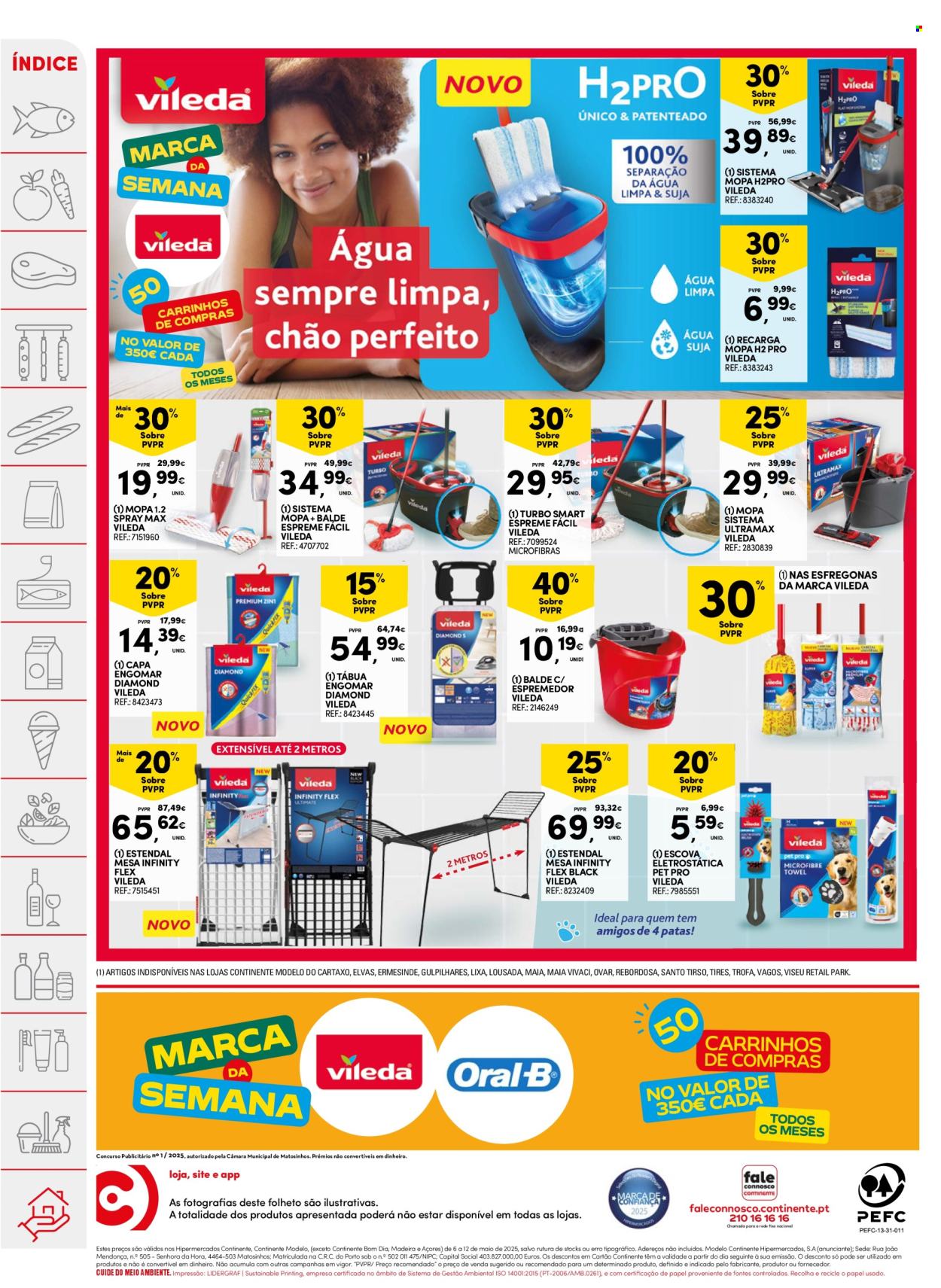 Folheto Continente - 6.5.2025 - 12.5.2025. Página 1