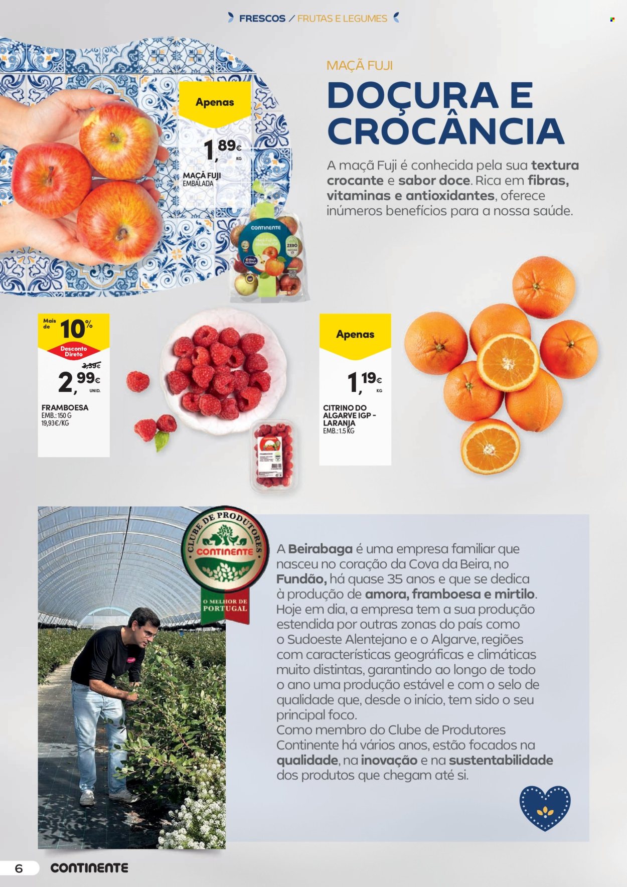 Folheto Continente - 6.5.2025 - 18.5.2025. Página 1