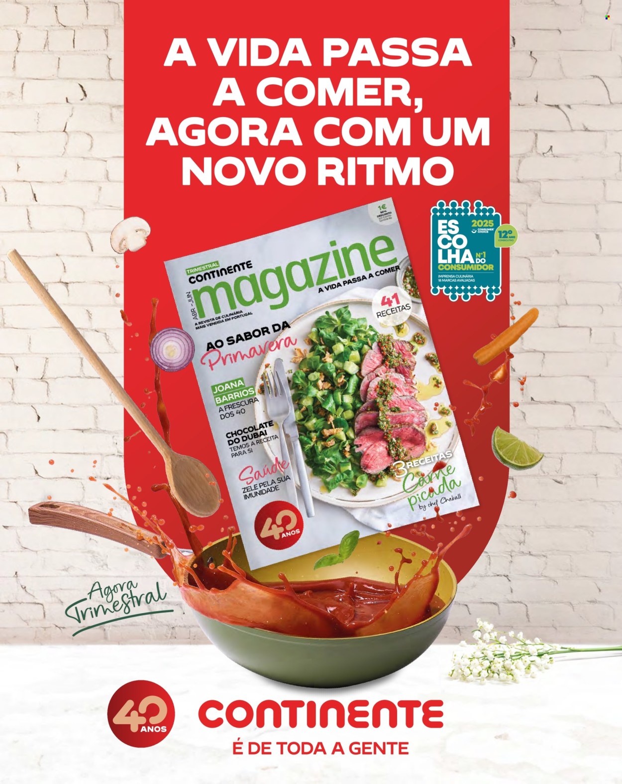 Folheto Continente Modelo - 6.5.2025 - 12.5.2025. Página 1