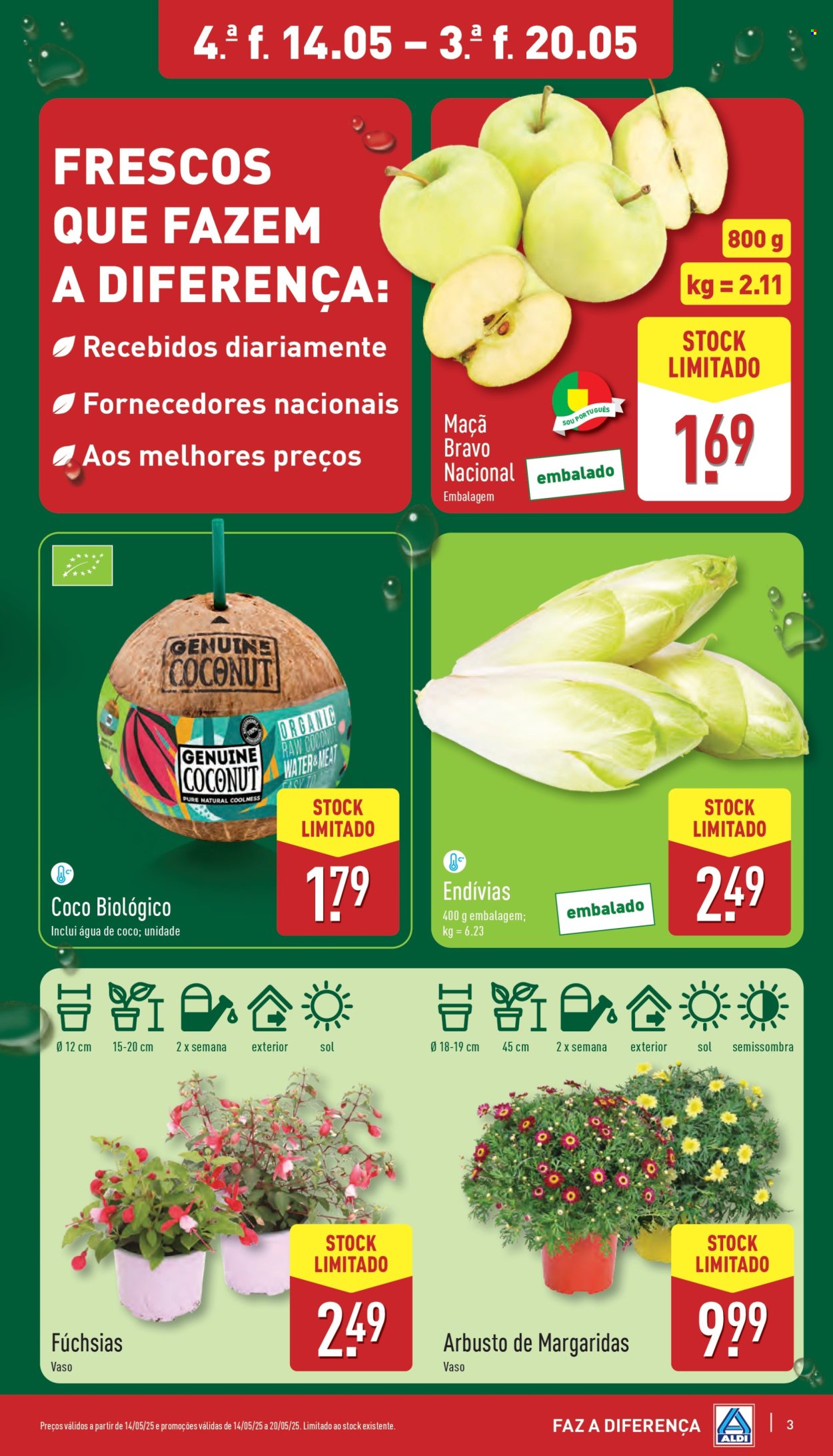 Folheto Aldi - 14.5.2025 - 20.5.2025. Página 1