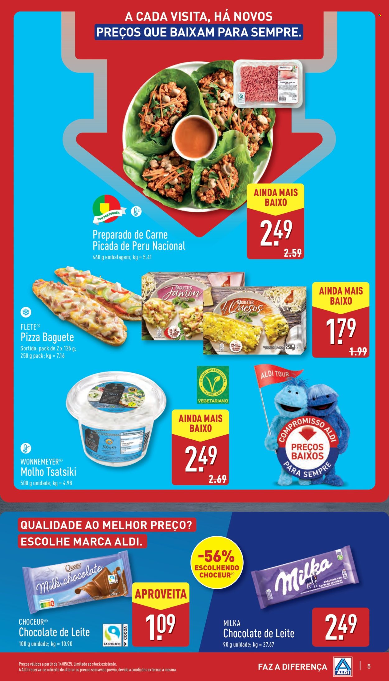Folheto Aldi - 14.5.2025 - 20.5.2025. Página 1