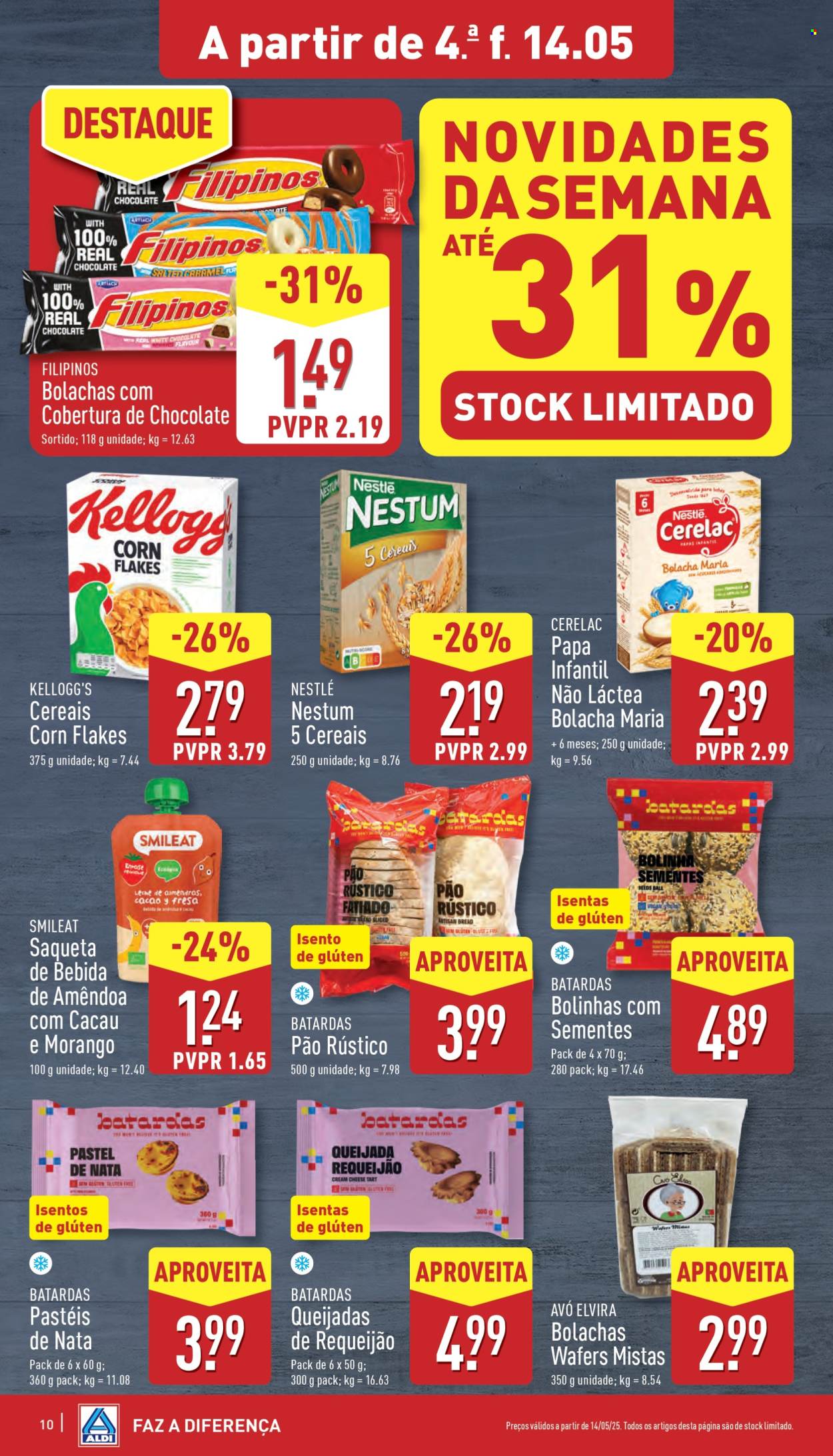 Folheto Aldi - 14.5.2025 - 20.5.2025. Página 1