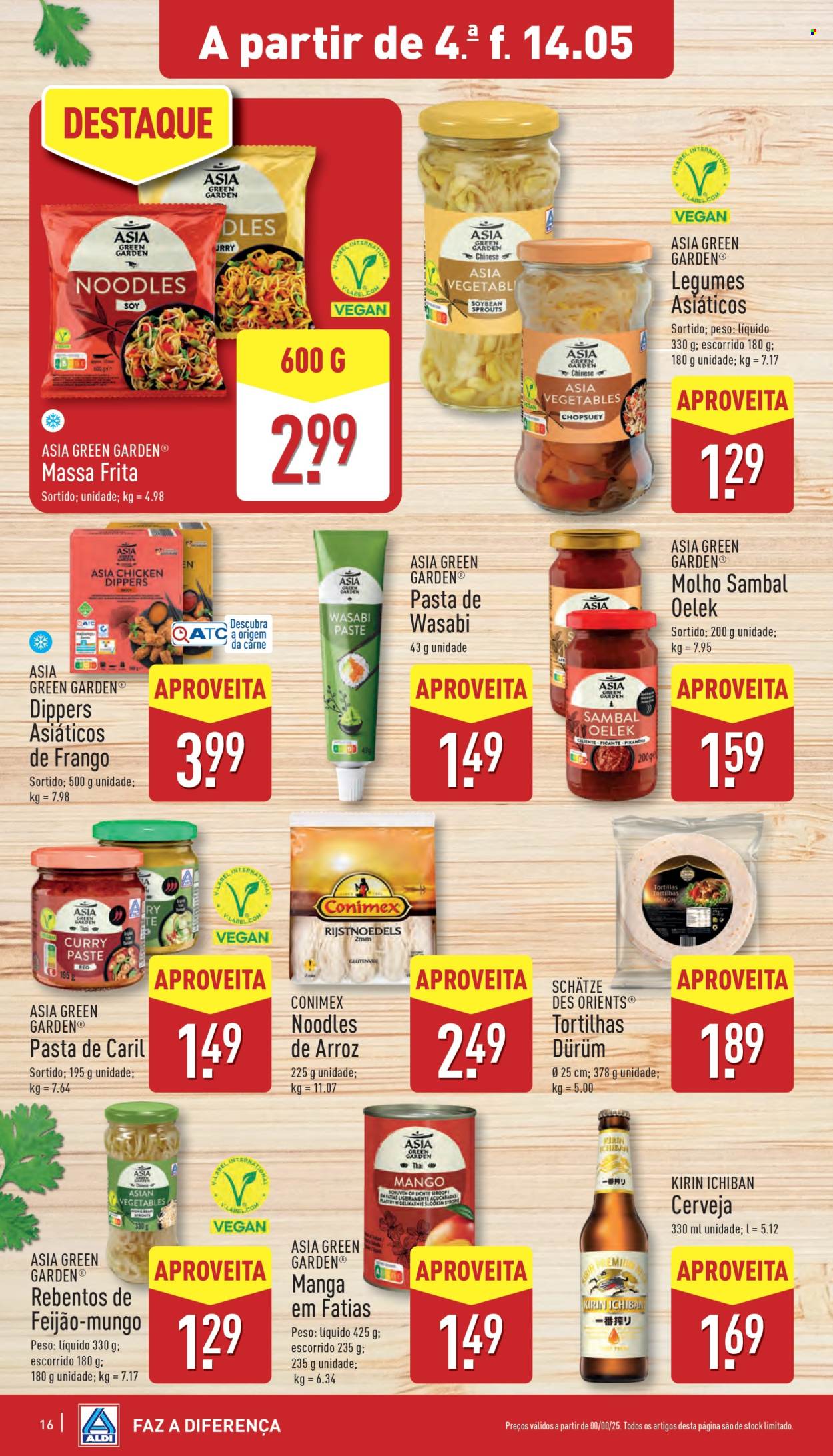 Folheto Aldi - 14.5.2025 - 20.5.2025. Página 1