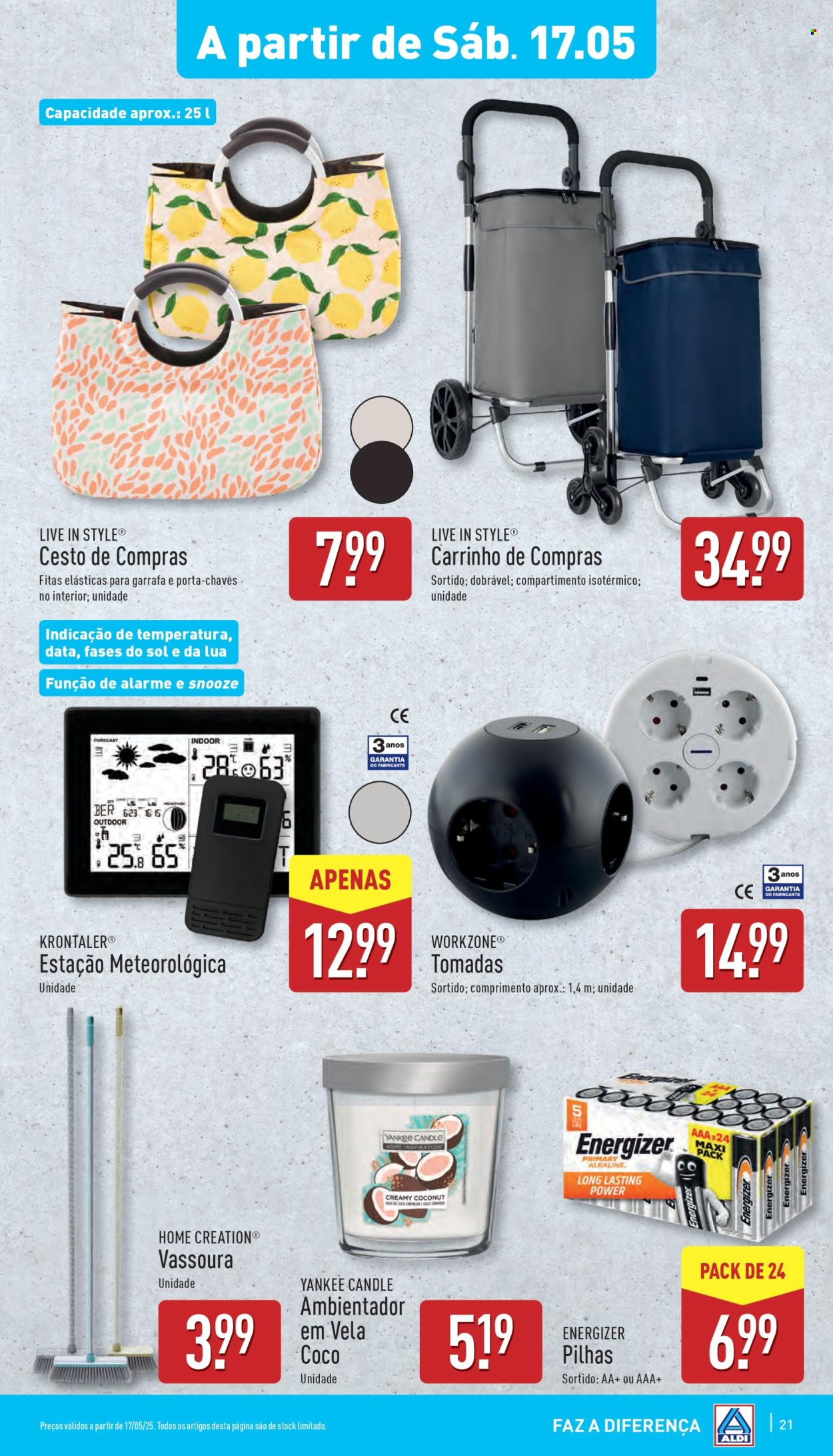 Folheto Aldi - 14.5.2025 - 20.5.2025. Página 1