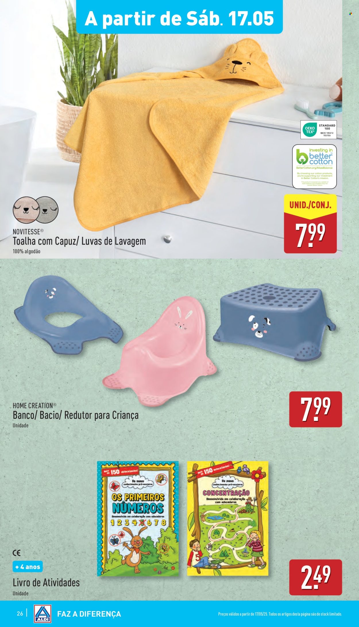 Folheto Aldi - 14.5.2025 - 20.5.2025. Página 1