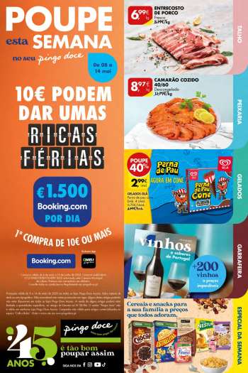 Folheto Pingo Doce - 8.5.2025 - 14.5.2025.