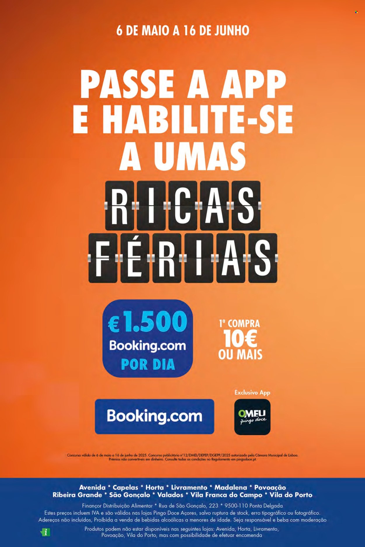 Folheto Pingo Doce - 8.5.2025 - 14.5.2025. Página 1