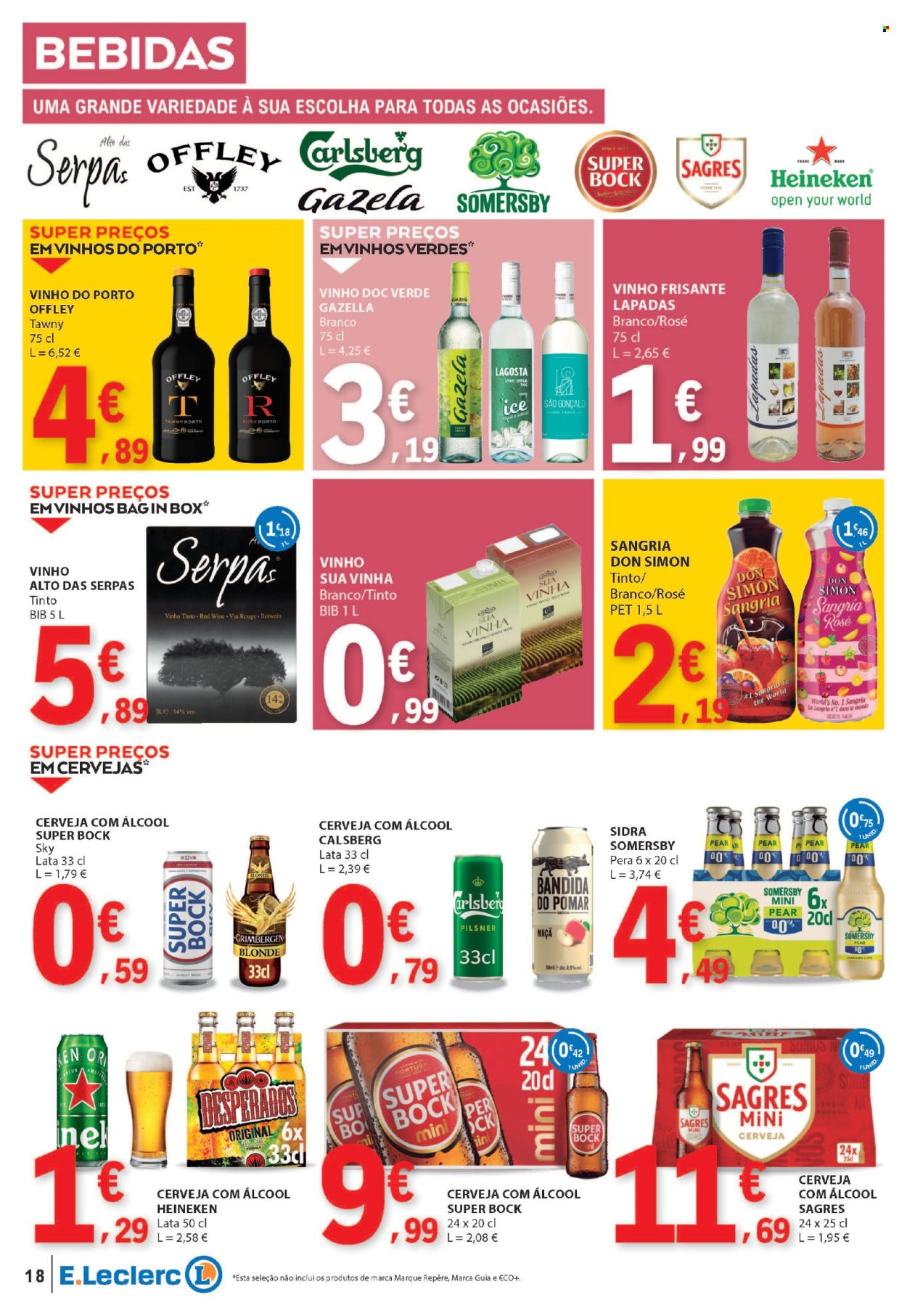 Folheto E.Leclerc - 8.5.2025 - 14.5.2025. Página 1