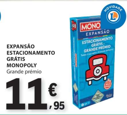 Expansão Estacionamento Grátis Monopoly