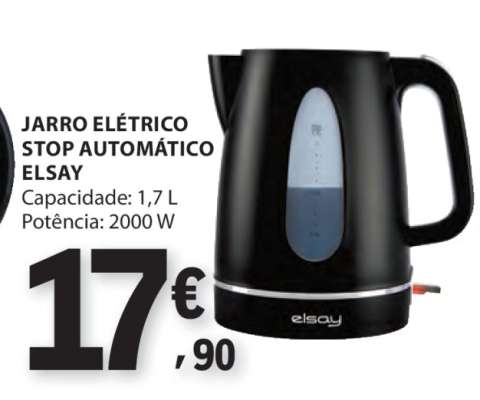 Jarro Elétrico Stop Automático Elsay