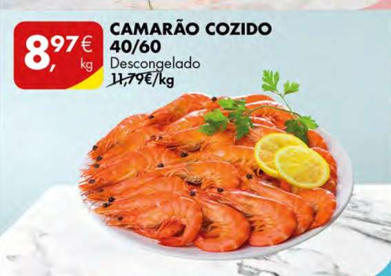 Camarão Cozido 40/60