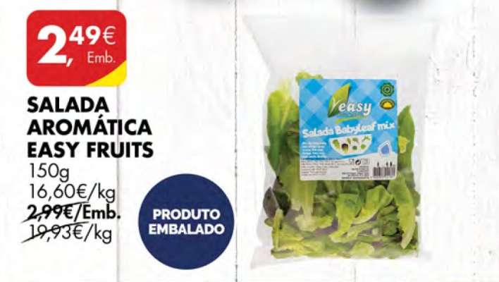 SALADA AROMÁTICA EASY FRUITS