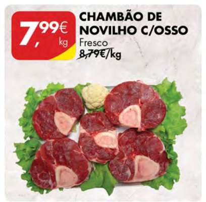 CHAMBÃO DE NOVILHO C/OSSO