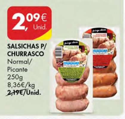 Salsichas P/ Churrasco