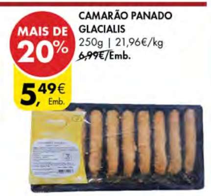 Camarão Panado Glacialis