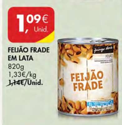 Feijão Frade em Lata