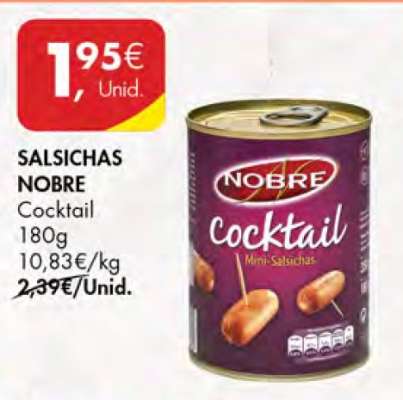 Salsichas Nobre Cocktail