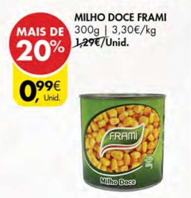 MILHO DOCE FRAMI