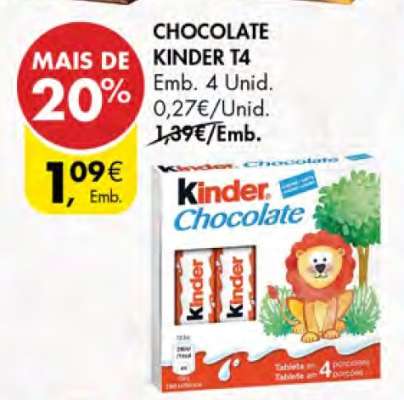 CHOCOLATE KINDER T4