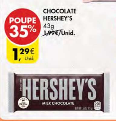CHOCOLATE HERSHEY’S 43g