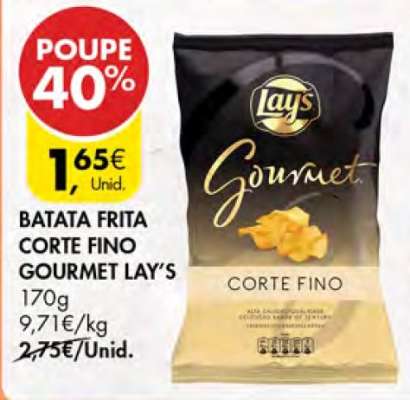 Batata Frita Corte Fino Gourmet Lay's