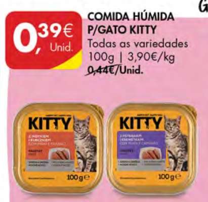 Comida Húmida P/Gato Kitty