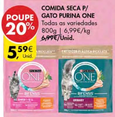 Comida Seca para Gato Purina One