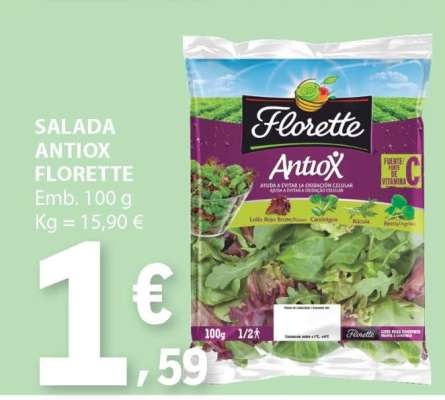 SALADA ANTIOX FLORETTE