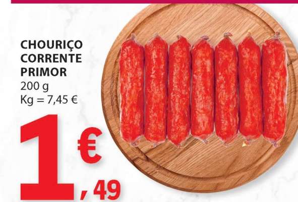 CHOURIÇO CORRENTE PRIMOR