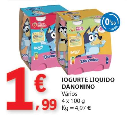 IOGURTE LIQUIDO DANONINO