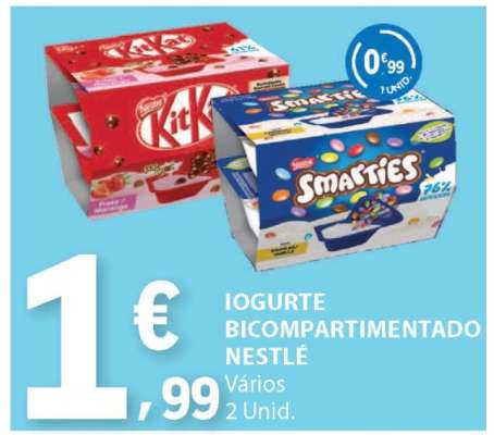 Iogurte Bicompartmentado Nestlé