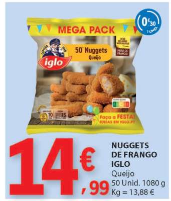 Nuggets de Frango Iglo