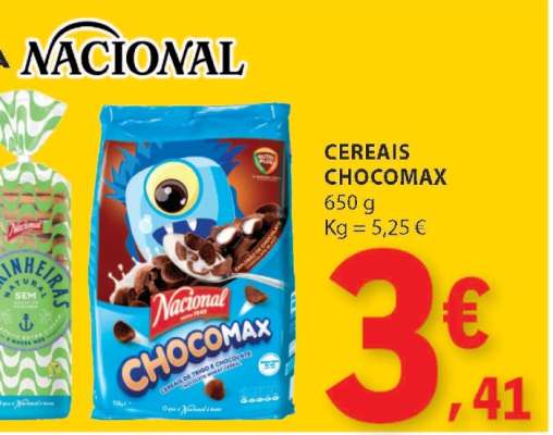 Cereais Chocomax