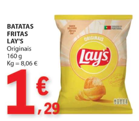 BATATAS FRITAS LAY'S