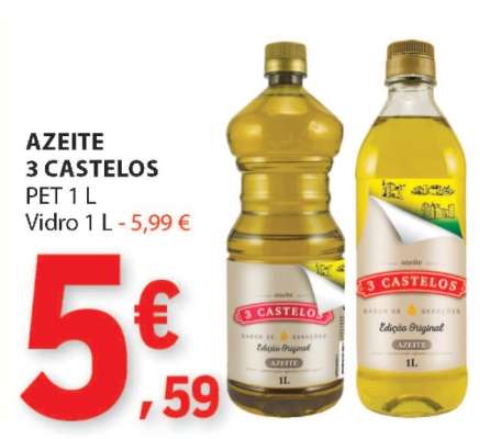 AZEITE 3 CASTELOS