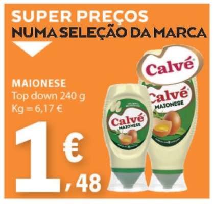 Maionese Calvé