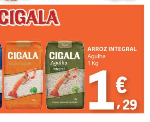CIGALA Arroz Integral Agulha