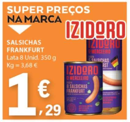 Salsichas Frankfurt Izidoro