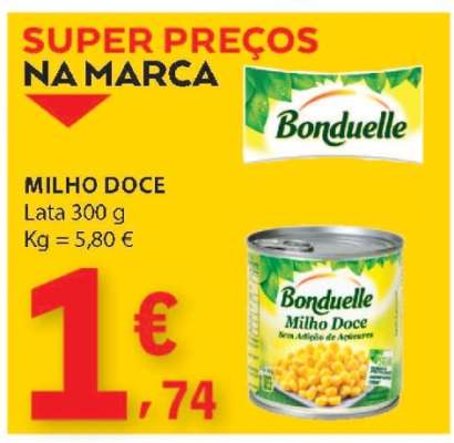 Milho Doce Bonduelle
