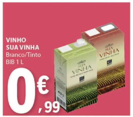 Vinho Sua Vinha Branco/Tinto