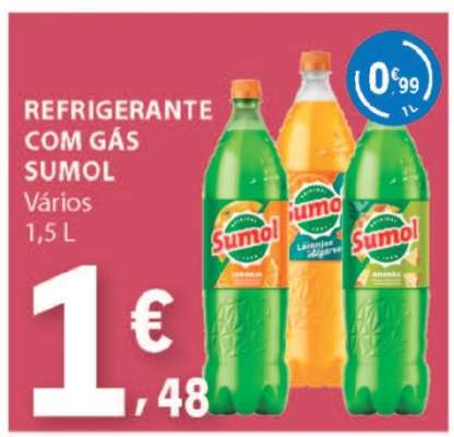 REFRIGERANTE COM GÁS SUMOL