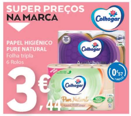 Papel Higiénico Pure Natural